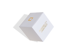 Caja de producto con cierre a presión y acabados especiales personalizada