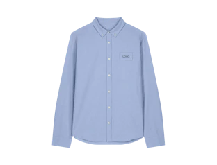 Custom Men Organic Cotton Button-Down Collar Shirt