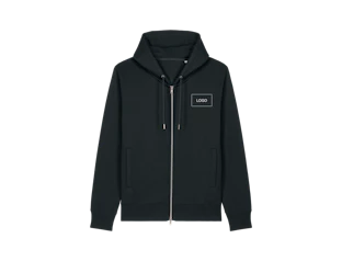 Individueller Damen Zip-Hoodie aus Baumwolle