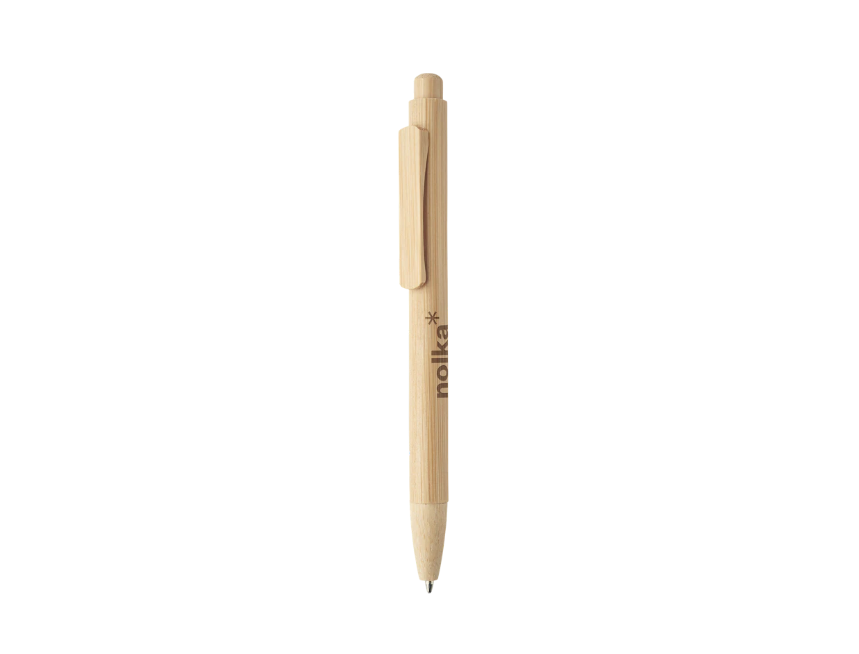 Stylo bille bambou personnalisé 1