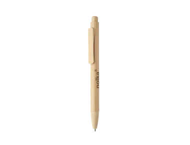 Penna a sfera bambù personalizzata