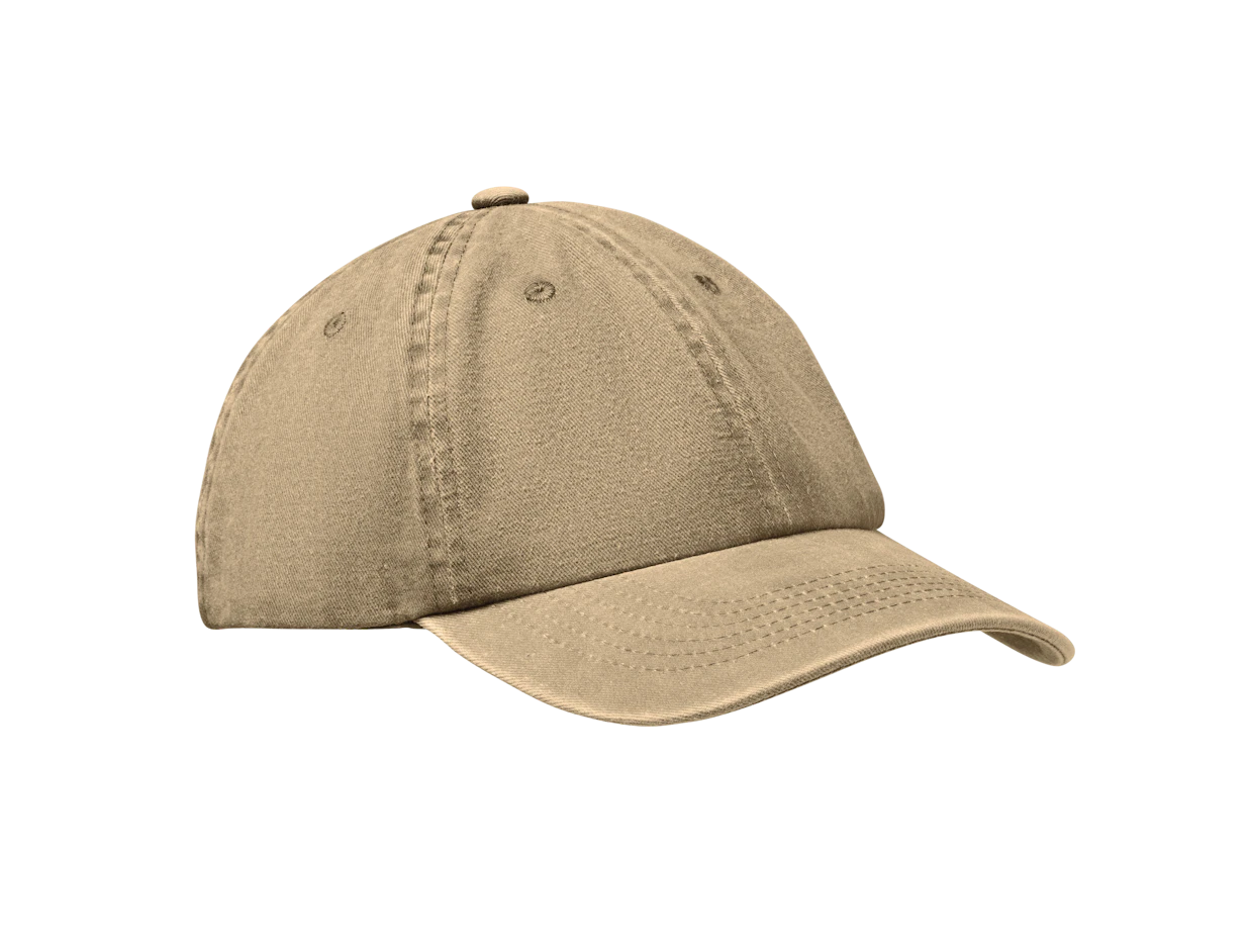 Individuelle 6-Panel Baseballkappe aus gewaschener Baumwolle 2