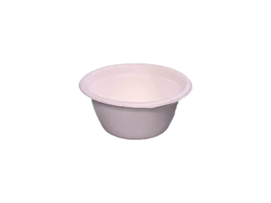 Cane pulp sauce container, white 60 ml