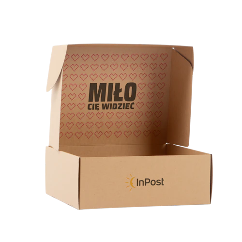 F93 Pudełko fasonowe 44×33.9×15.9cm Brązowe personalizowane