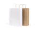 Sac en papier vierge avec poignée