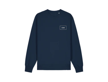 Individuelles Unisex Sweatshirt aus Bio-Baumwolle