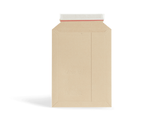 Unbedruckte Versandtasche aus Vollpappe
