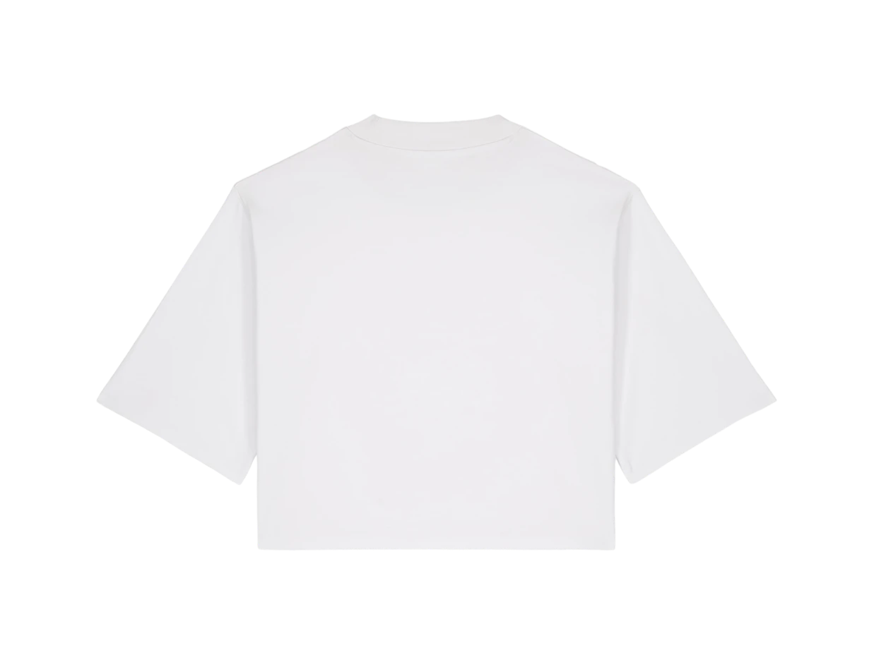 Individuelles Damen schweres T-Shirt aus recycelter Baumwolle 1