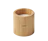 Individuelle Kerze aus pflanzlichem Wachs im Bambusbehälter 160 g 1