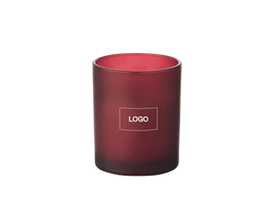 Bougie cire végétale avec mèche en bois 80g personnalisée