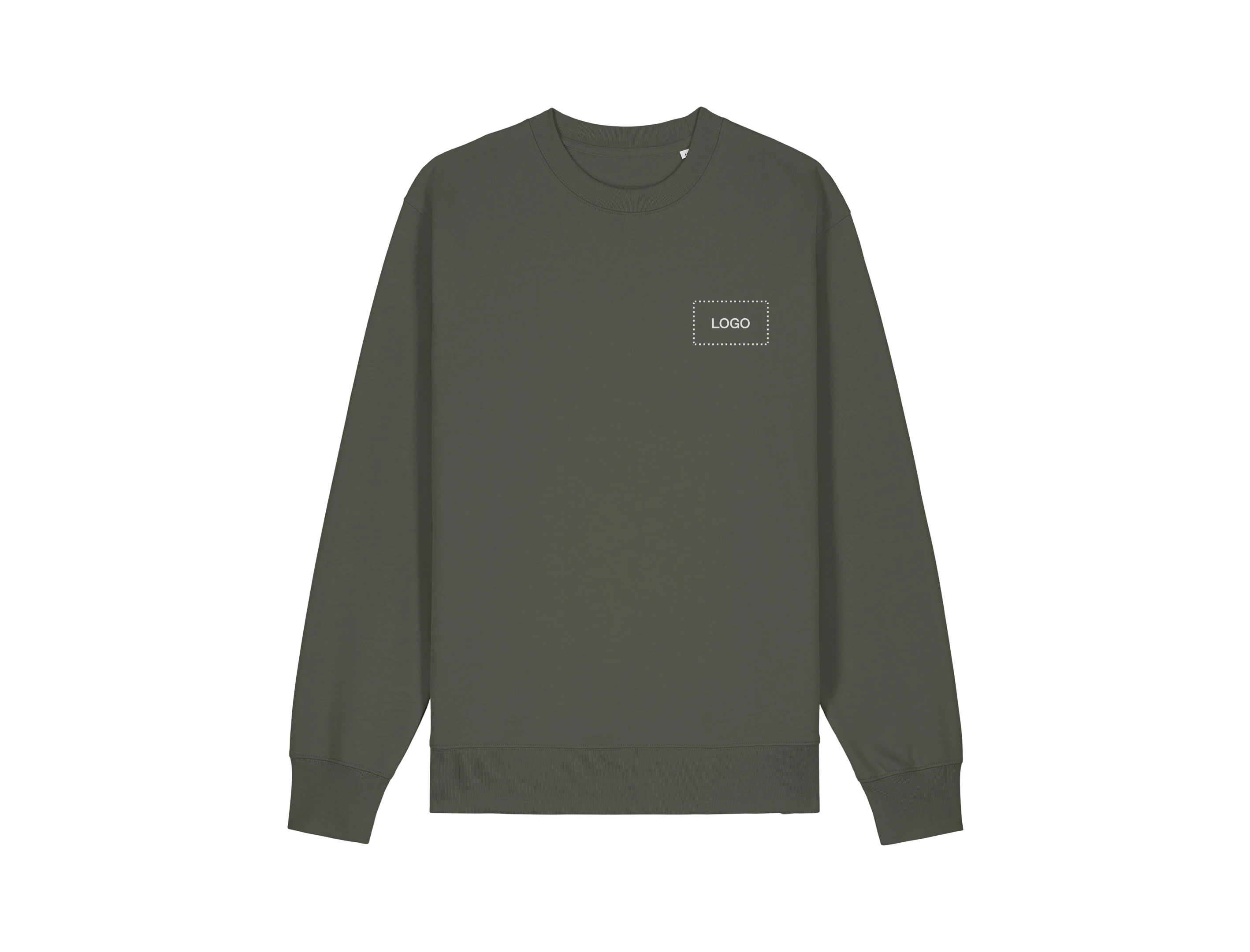 Custom Unisex Organic Cotton Sweatshirt