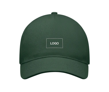 Casquette baseball 5 panneaux en coton brossé épais personnalisée