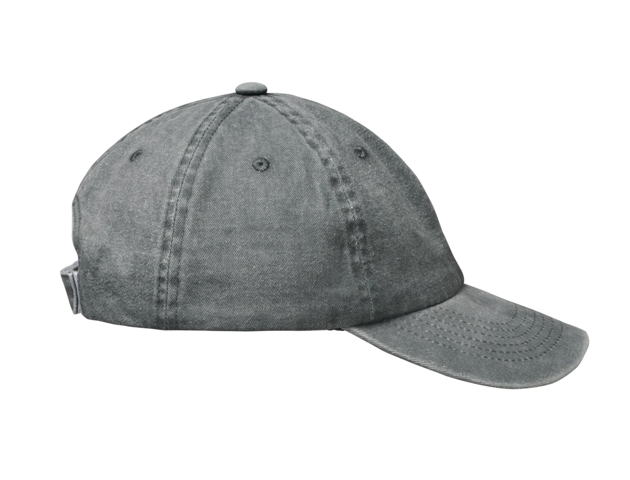 Individuelle 6-Panel Baseballkappe aus gewaschener Baumwolle 9