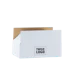 K48 Karton wysyłkowy 25×15×8cm Biały z logo