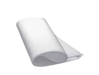 Hojas de papel estucado blanco con lámina de PE 25×30 cm 