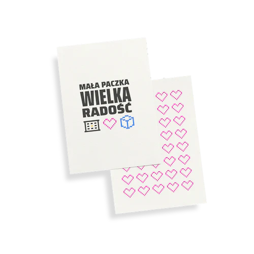 A7 Personalizowana kartka "Thank You"