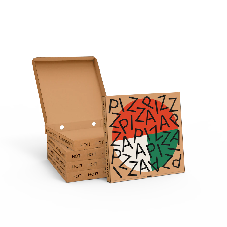 Scatola per pizza personalizzata 1