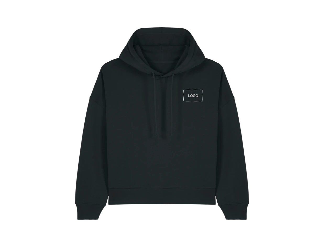Individueller Damen Hoodie aus Bio-Baumwolle 1