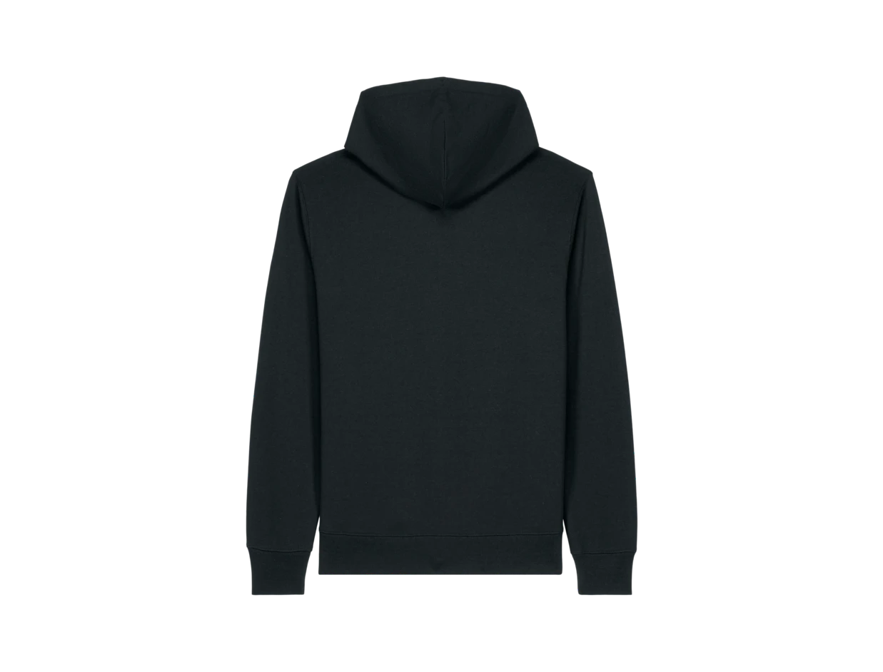 Bedrukte dames katoenen zip hoodie 1