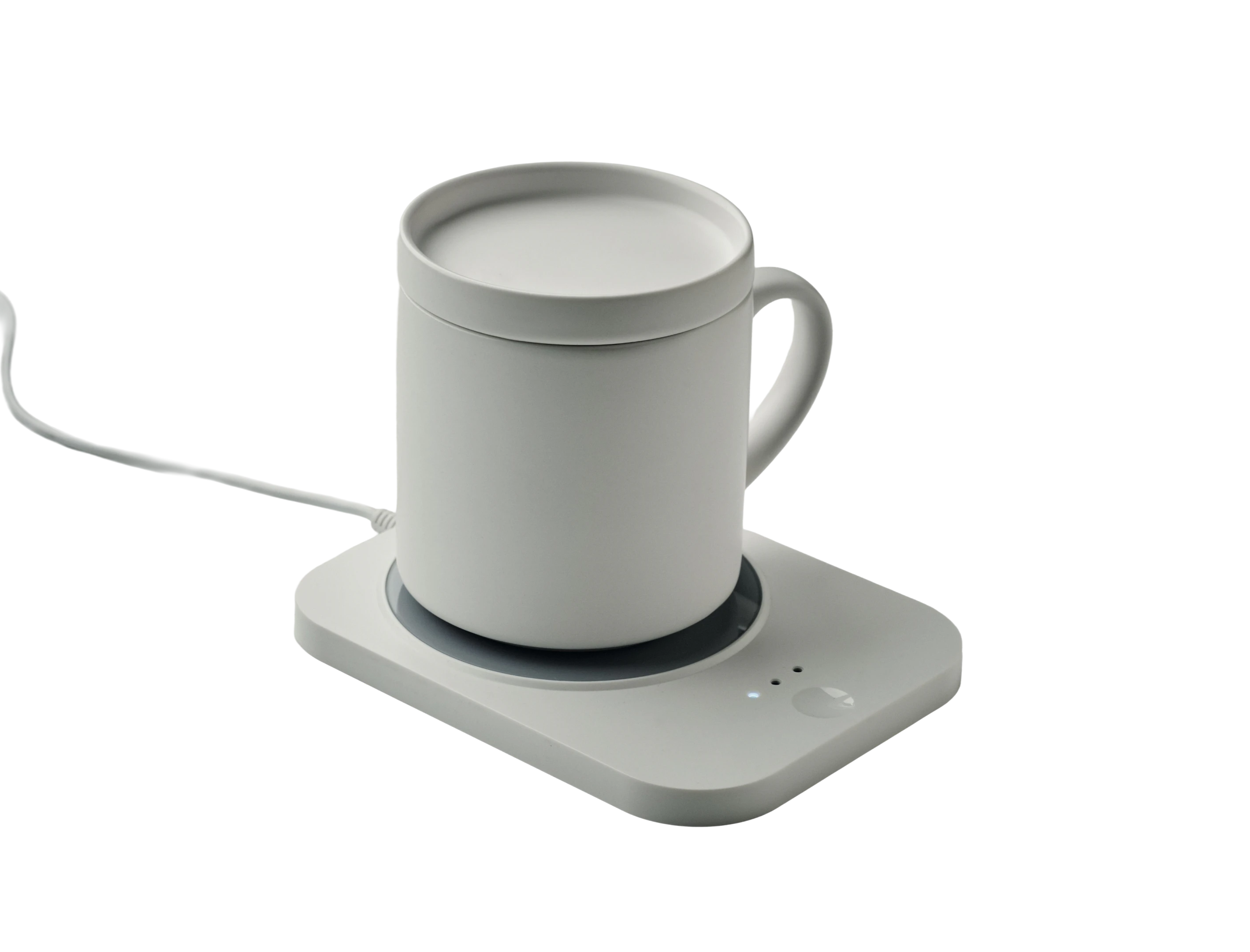 Set mug et chauffe mug avec charge sans fil personnalisé