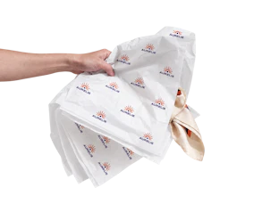 Carta velina personalizzabile per abbigliamento