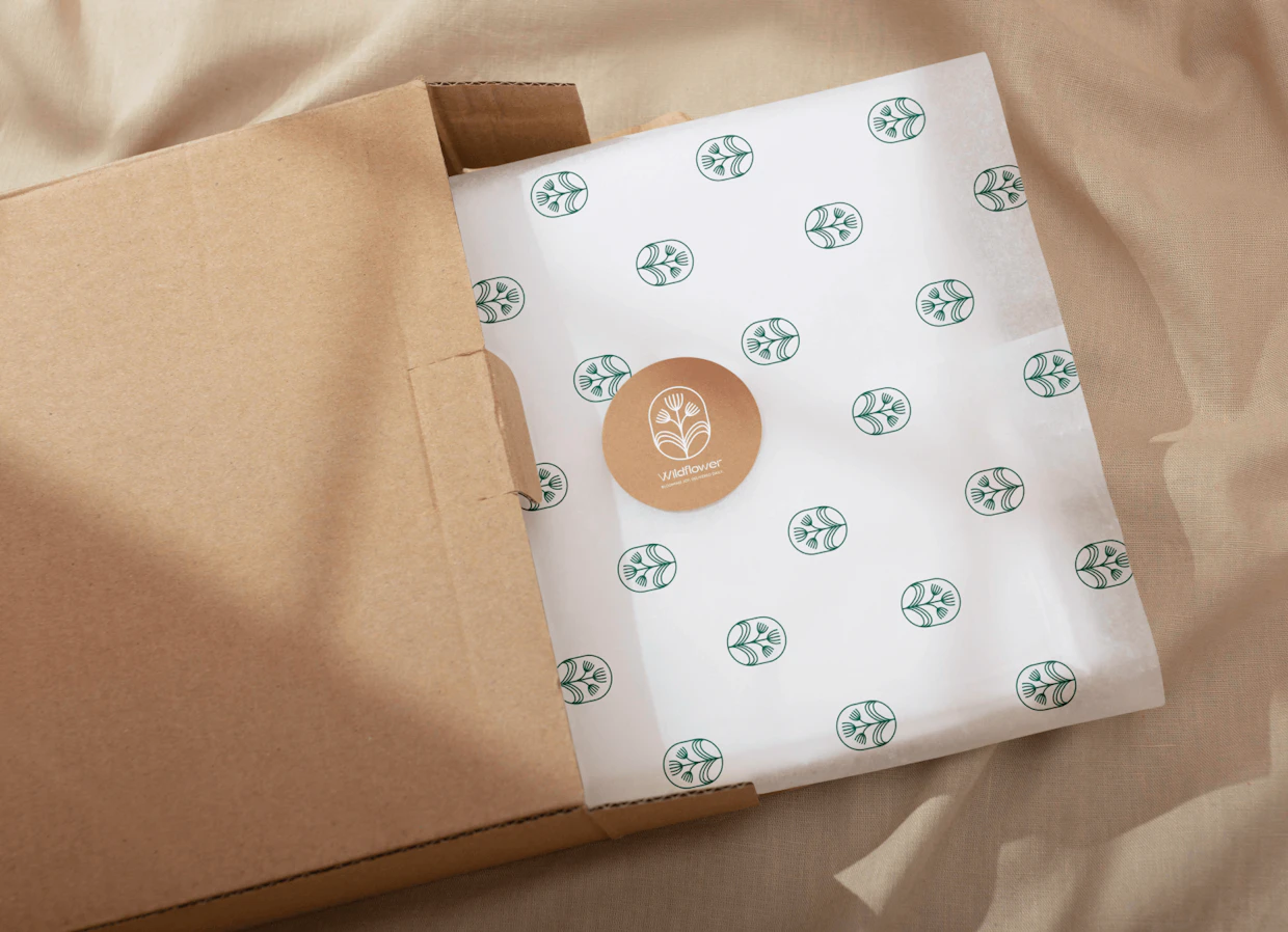 Individuelles Seidenpapier zum Verpacken von Werbeartikeln 6