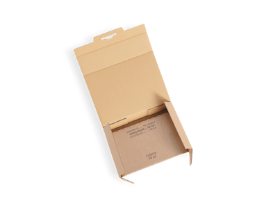 Shipping box with stretch film