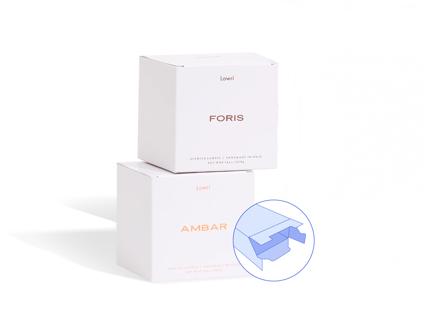 Custom Snap Lock Product Box