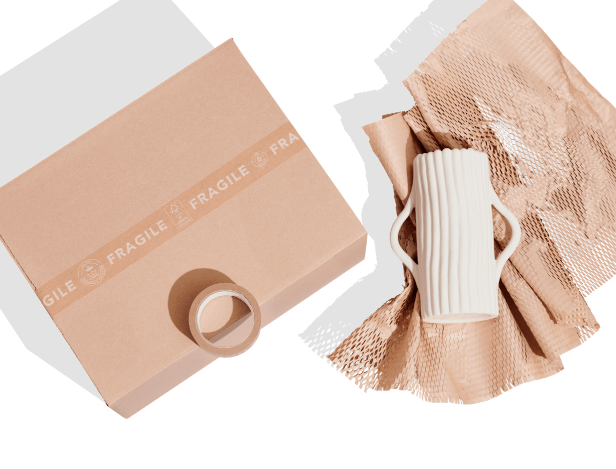 Carton d’expédition vierge pour l’habillement 2