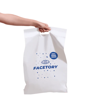 Pochette d’expédition en plastique biodégradable personnalisée pour emballer des objets publicitaires