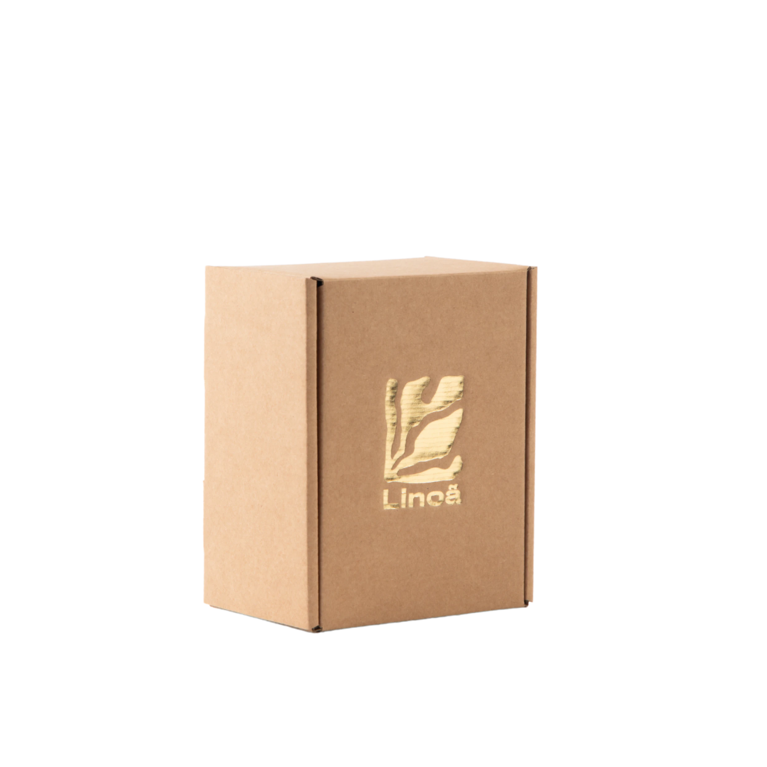 Caja de envío personalizada con estampación en caliente