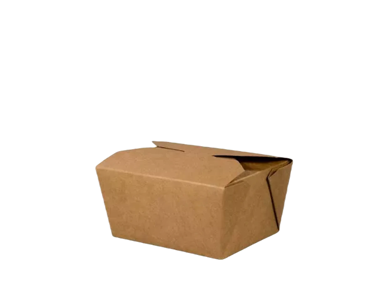 Paper box, brown 800ml 1