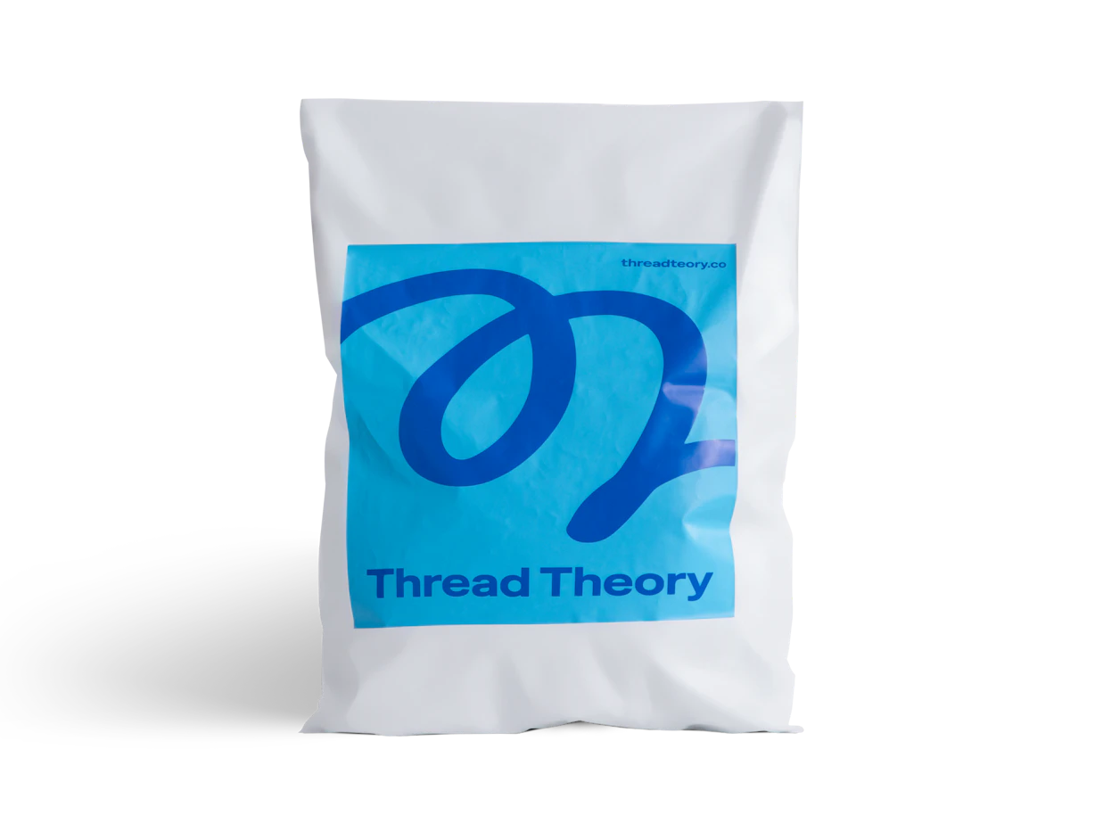 Individueller Versandbeutel aus recyceltem Material zum Verpacken von Werbeartikeln 2