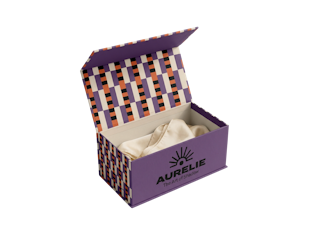 Custom Scarf Rigid Magnetic Box