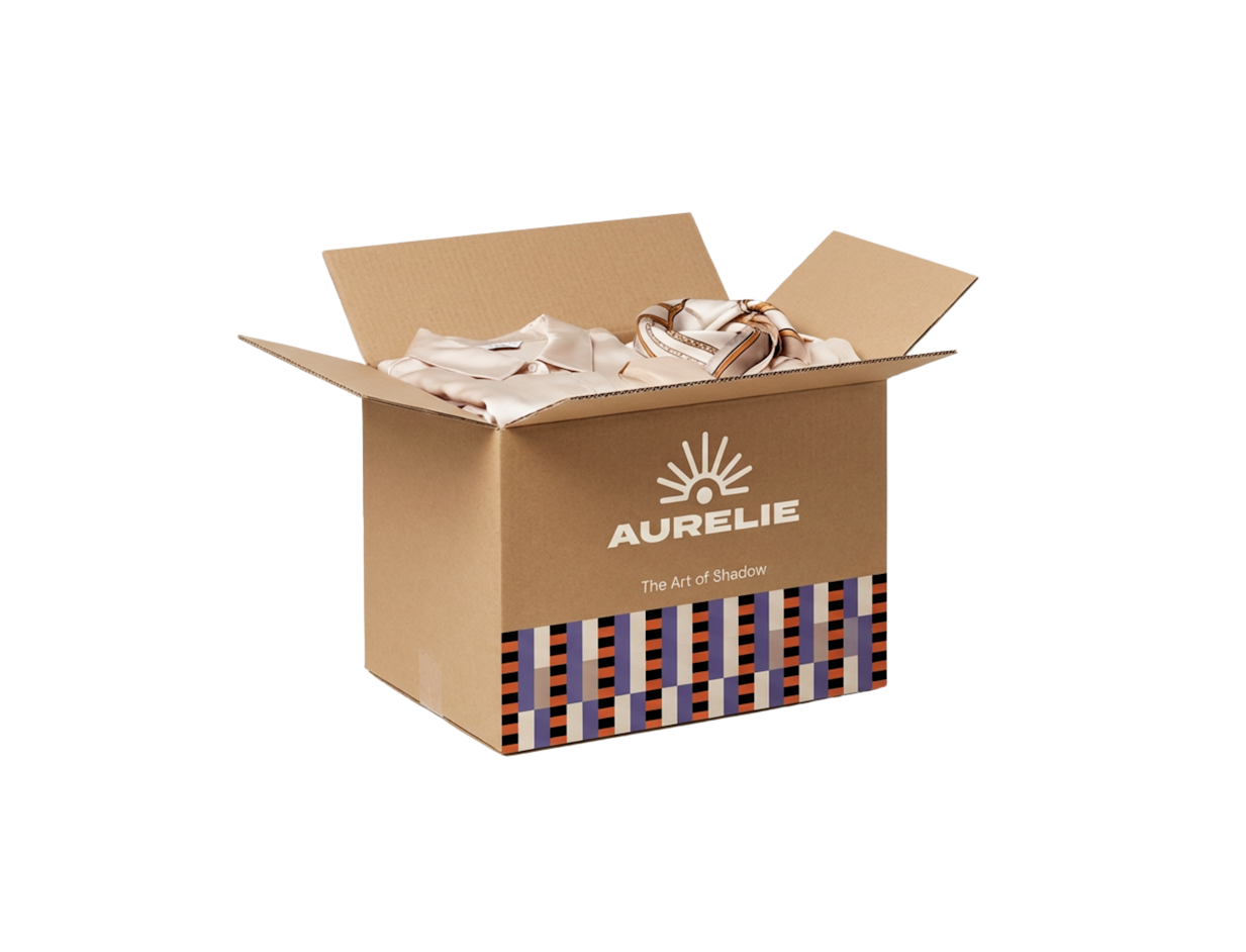 Cartone di spedizione personalizzabile per abbigliamento 1