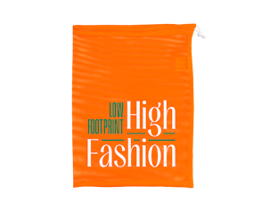 Custom Recycled Mesh Drawstring Bag