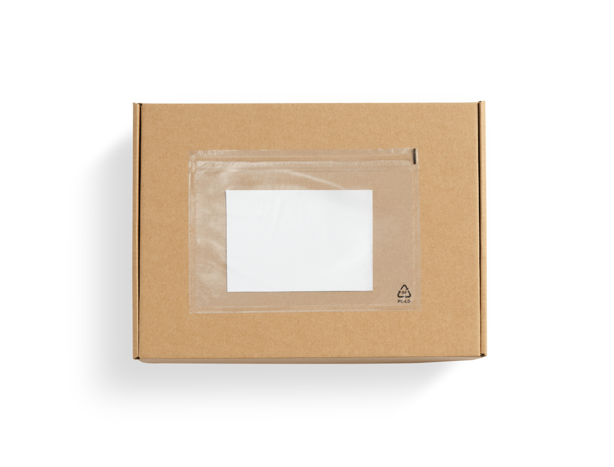 Apparel Adhesive Shipping Label Pouch 2