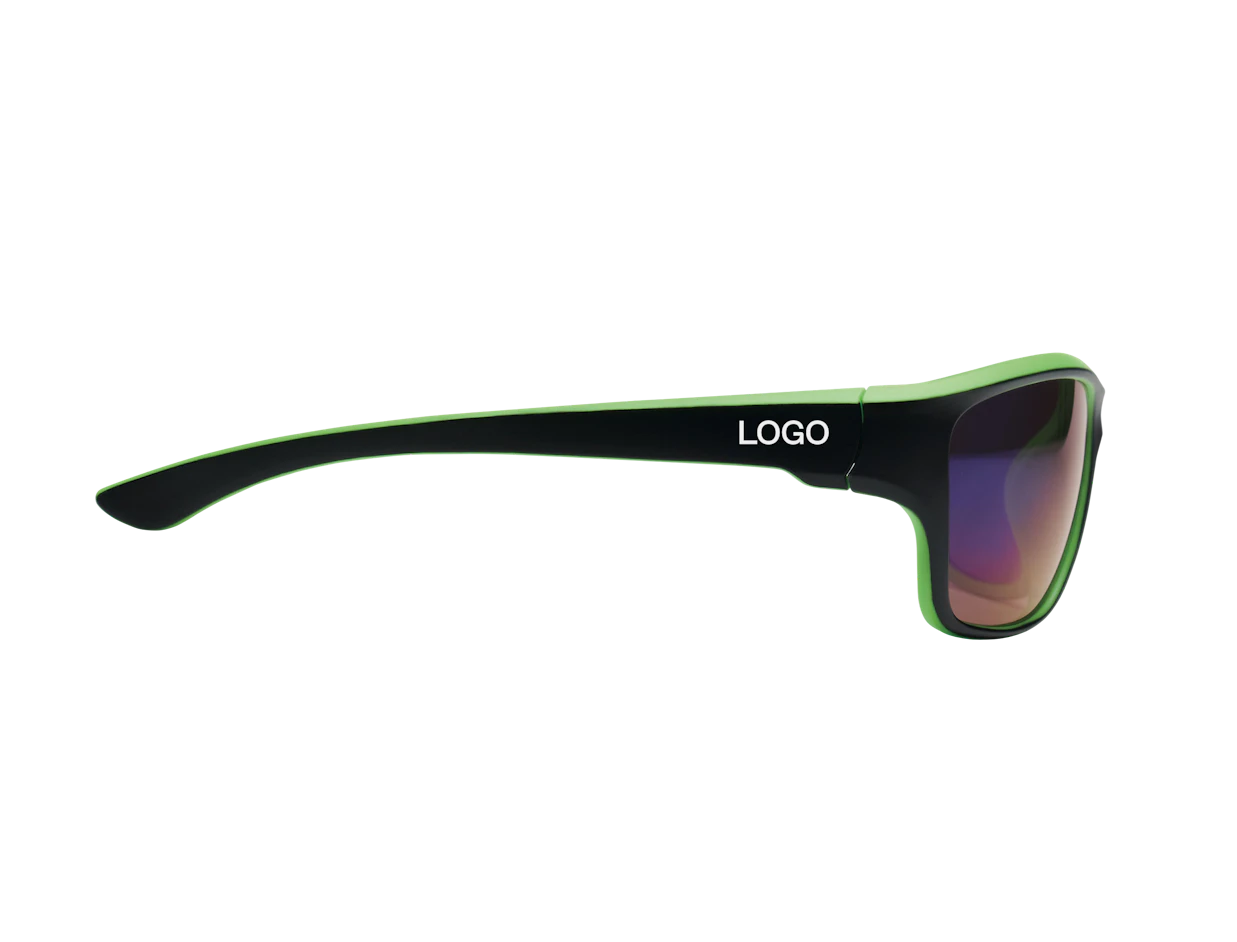 Individuelle verspiegelte Sport Sonnenbrille UV400 Schutz 13
