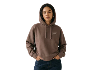 Sweats à capuche femme en coton biologique personnalisé