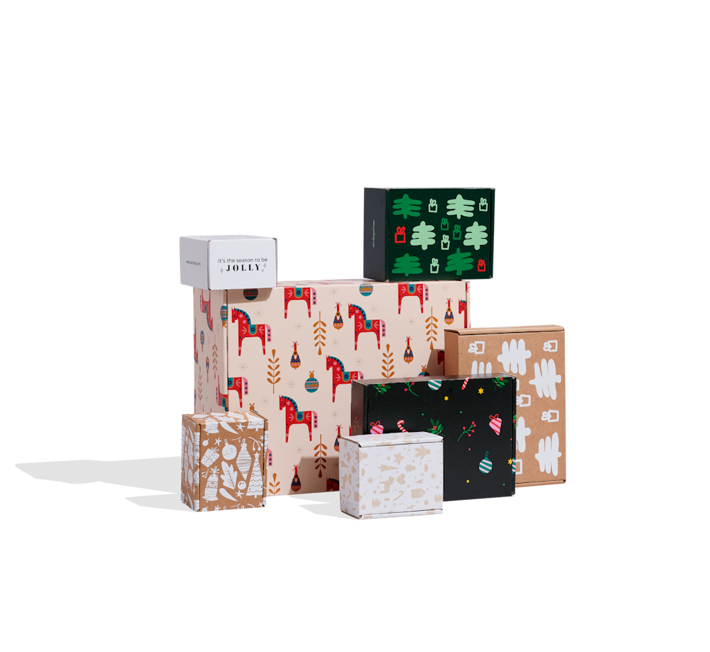 Custom Christmas Gift Mailer Box 2