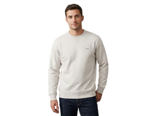 Sweats sans capuche unisexe en coton biologique personnalisé