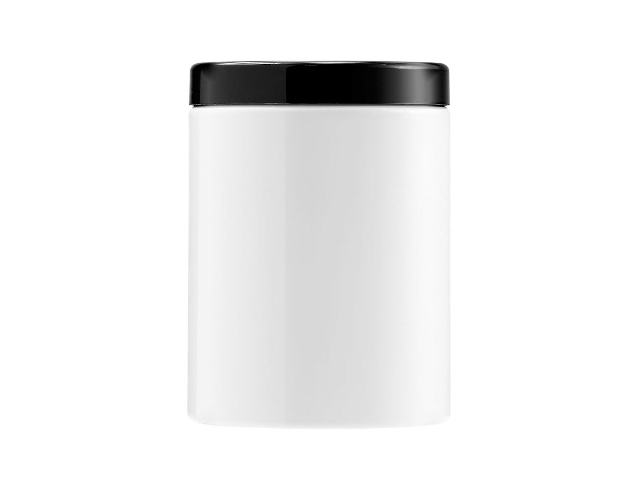 Pot de 300ml en PET avec couvercle 1