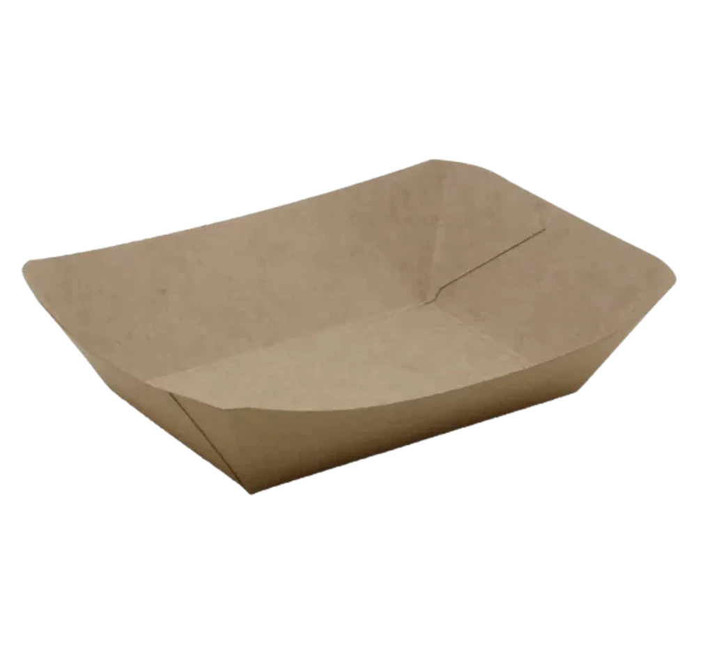 Vassoio in carta kraft "L" 1