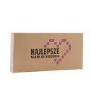 A2 Personalizowane pudełko wysyłkowe zamykane na zatrzask