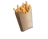 French fries box, brown 200 g. 1