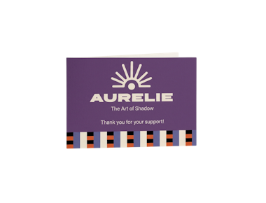 Custom Apparel Packaging "Thank You" Card