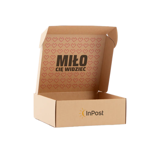 F79 Pudełko fasonowe 36.4×31.4×12.5cm Brązowe personalizowane