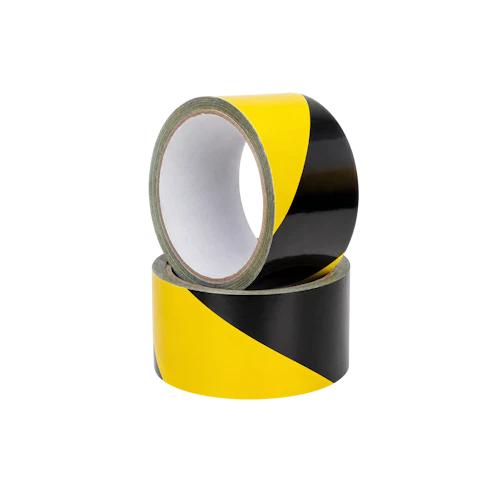 Nastro segnaletico autoadesivo Dalpo 50 mm x 33 m giallo e nero