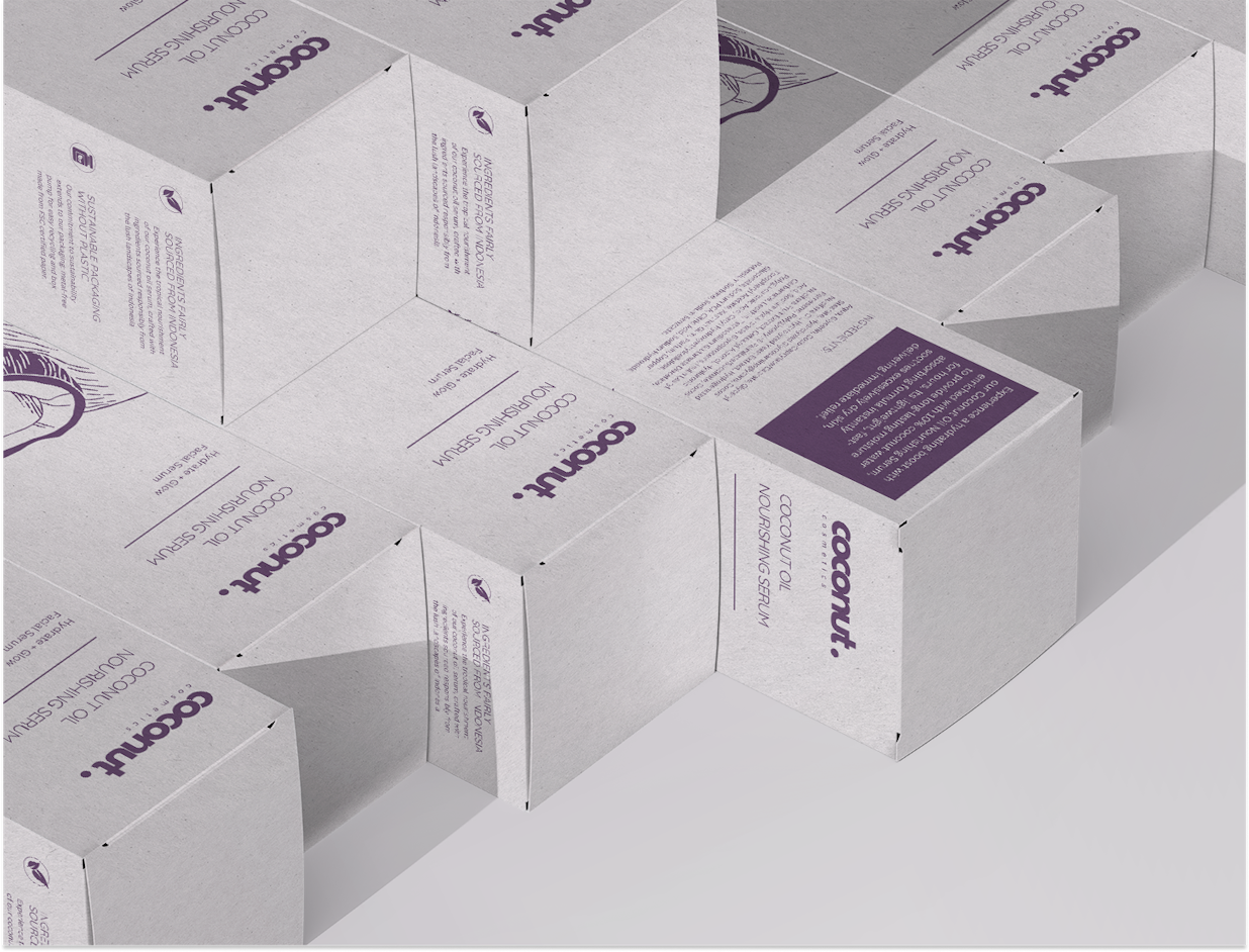 caja de productos con fondo de cierre automático