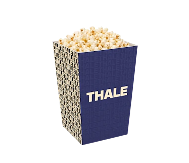 Scatola per popcorn personalizzata